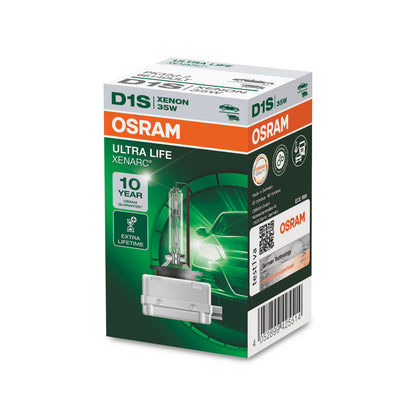 OSRAM XENARC ULTRA LIFE - Lampadina per fari HID D1S - CONFEZIONE DA 1