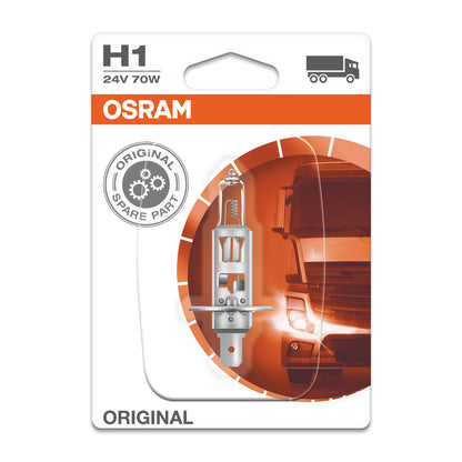 OSRAM ORIGINAL LINE - H1 - 24 V - 70 W - Lampadina alogena per fari