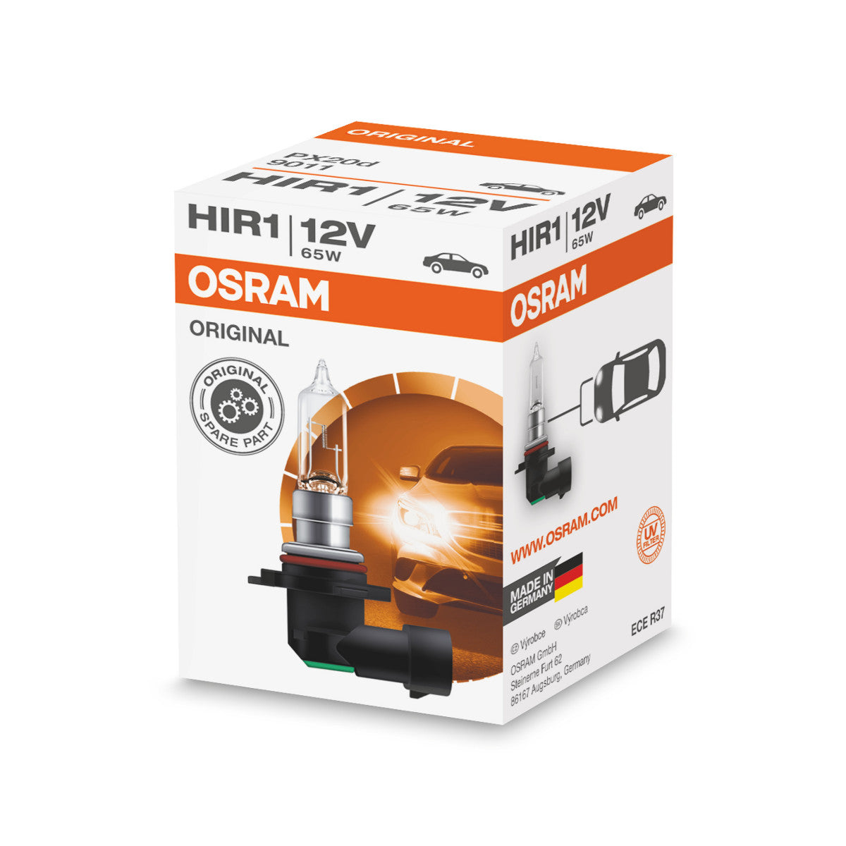 OSRAM ORIGINAL LINE - HIR1 - 12 V - 65 W - Lampadina alogena per fari