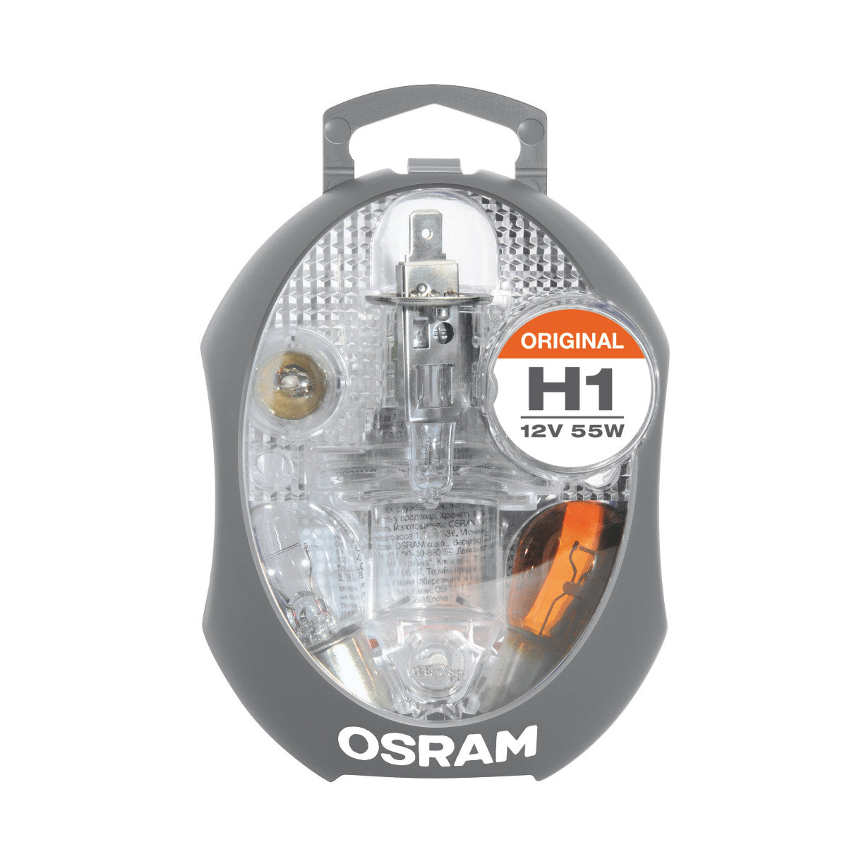 OSRAM Scatola lampada di ricambio per auto - CLK H1 - Kit lampada per auto