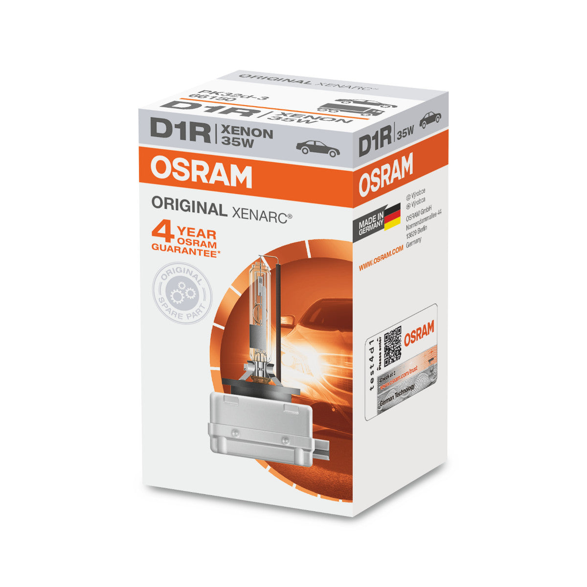 OSRAM XENARC ORIGINALE - Lampadina per fari HID D1R