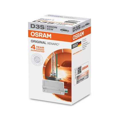 OSRAM XENARC ORIGINAL - Lampadina per fari HID D3S - Scatola pieghevole