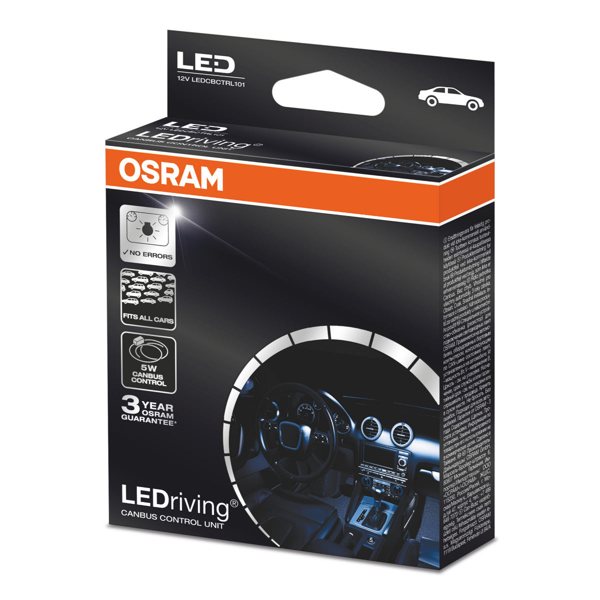 Unità di controllo Canbus a LED OSRAM - Accessori CBCTRL101 per LED rimanenti