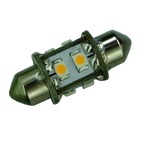 Spollampa 12V/24V 0.9W 31mm