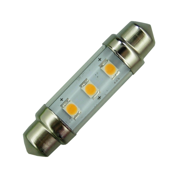 Lampada Spol 12V/24V 0.6W 42mm LED