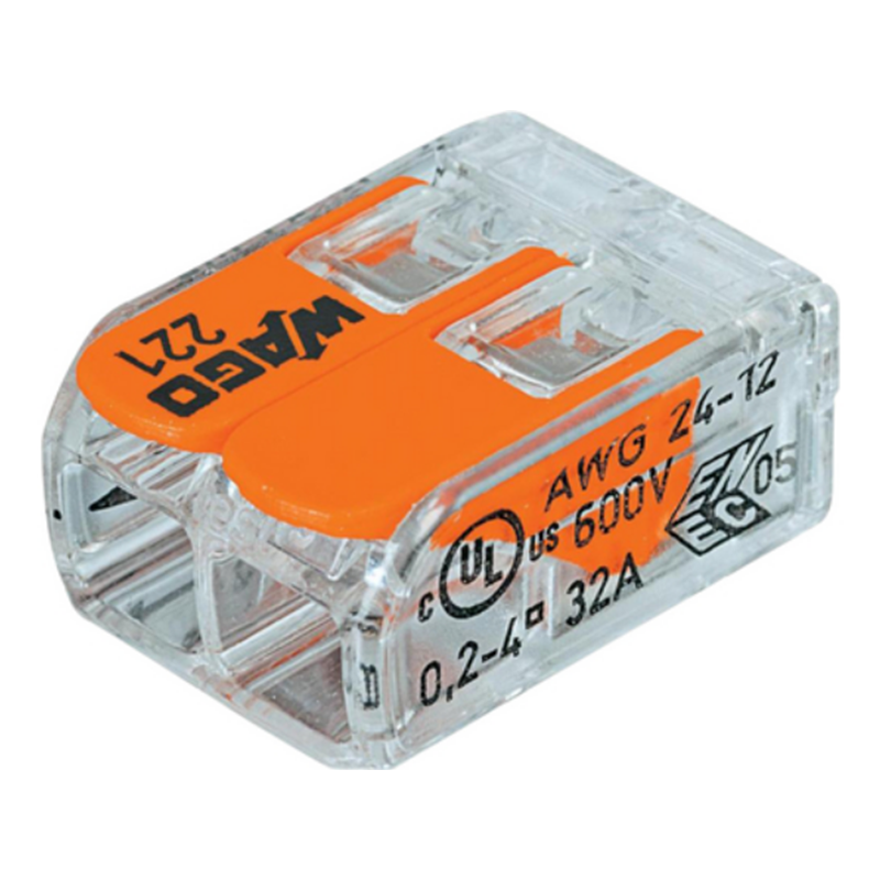 Maniche articolari compatte con leva per contatto 0,2 4mm2 5pcs