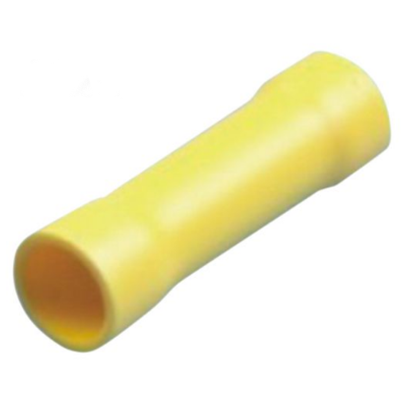 Manicotto di giunzione Rame 3,6 mm giallo - 10 pz