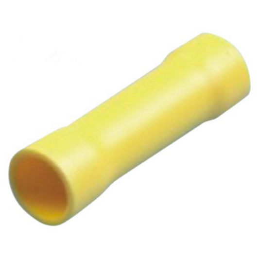 Manicotto di giunzione Rame 3,6 mm giallo - 10 pz.
