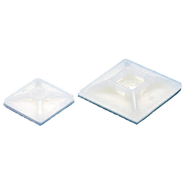 Ancoraggio a banda del fascio 4,5 mm poliammide bianca - 10 pezzi