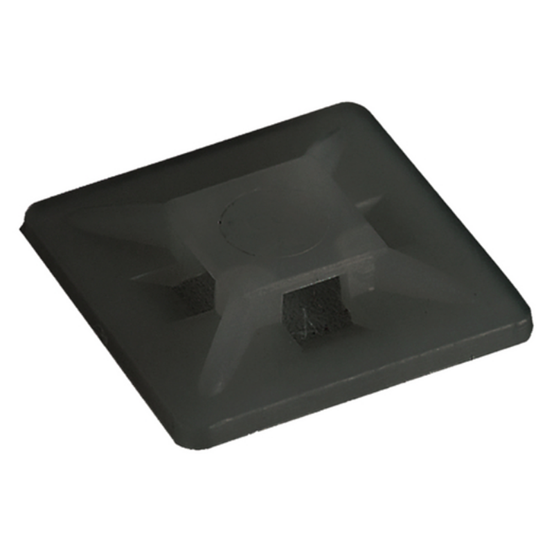 Ancoraggio a banda bundle 4,6 mm poliammide nera - 10 pezzi