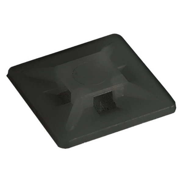 Ancoraggio a banda bundle 4,6 mm poliammide nera - 10 pezzi