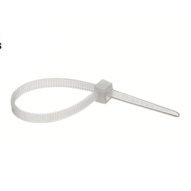 Ties cavi 100 x 2,5 mm bianco - 100 pezzi