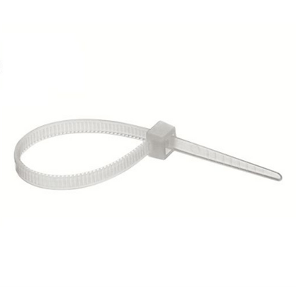 Nastro cavo 200 x 2,5 mm bianco - 100 pezzi