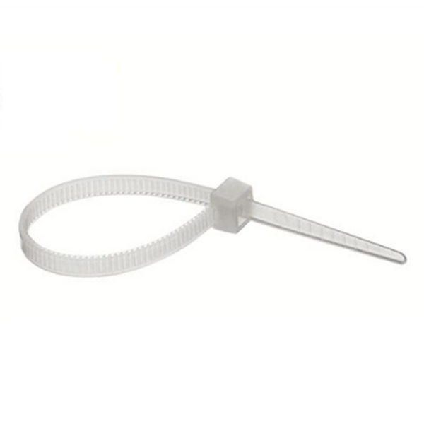 Riborso a cavo 300 x 4,8 mm bianco - 100 pezzi